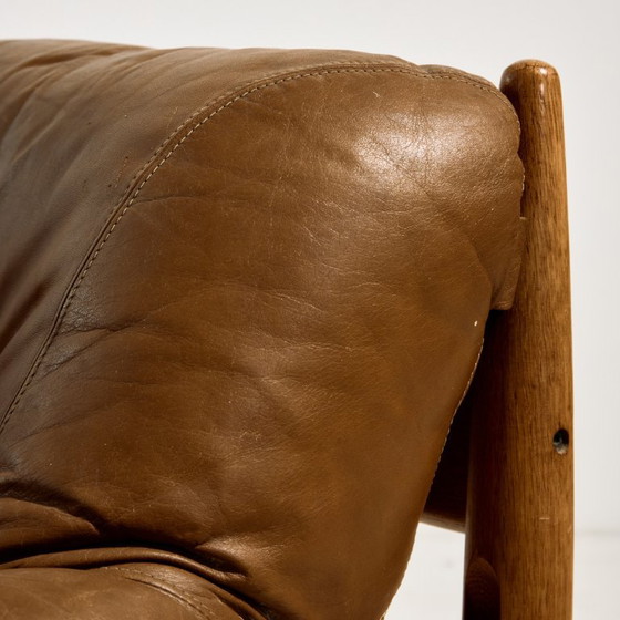 MK11119 Deense Leren Lounge Stoel – Fauteuils, Wood (photo 9 of 18)