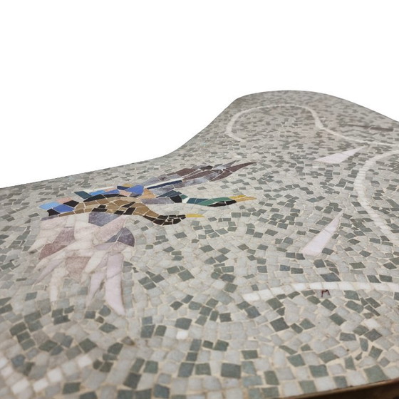 Image 1 of Vintage Berthold Müller mozaïek salontafel