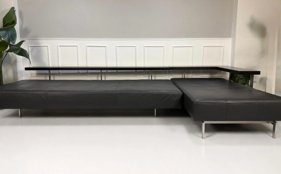Image 1 of Rolf Benz Dono Sofa Grau Leder Couch