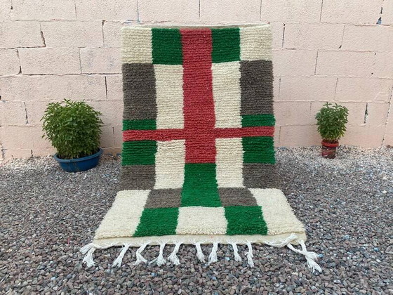 Handgefertigter Wollteppich 100cm x 200cm – Teppiche & Läufer, Wool (photo 2 of 10)