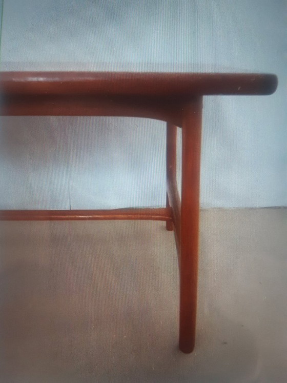 Image 1 of Coffee table teak, solid, 60s, midcentury 