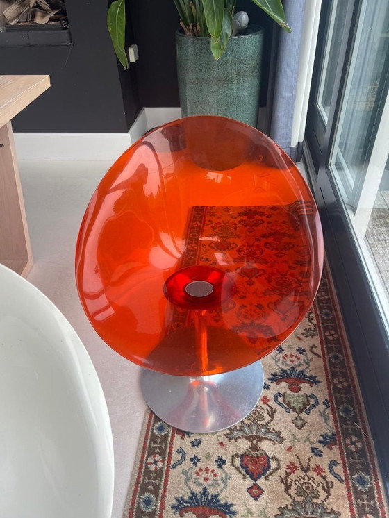 Image 1 of Kartell ERO|S| swivel chairs van Philippe Starck