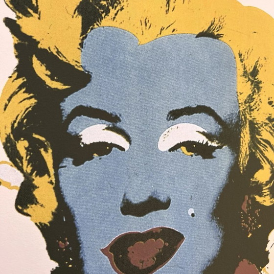 Image 1 of Litografía "Marilyn Monroe" del Museo de Arte Carnegie de 1986, basada en Andy Warhol