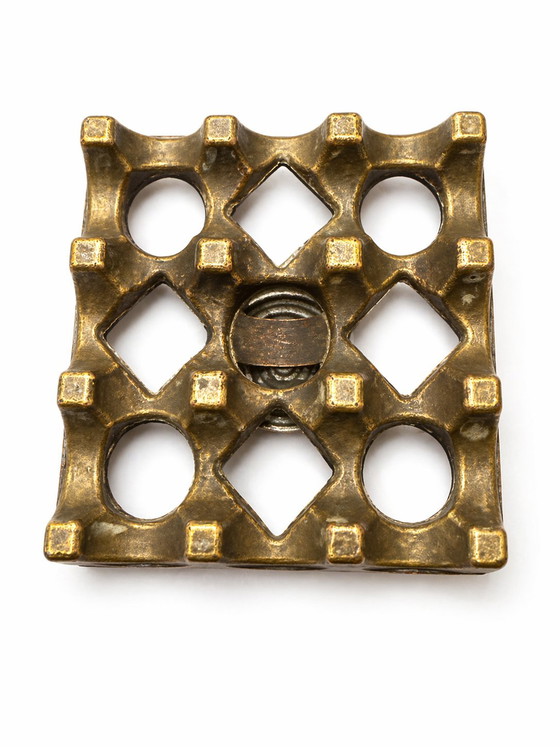 Image 1 of Vintage Swedish Brass Ashtray "Ultima 9" by Beck & Jung - Mid-Century Modern