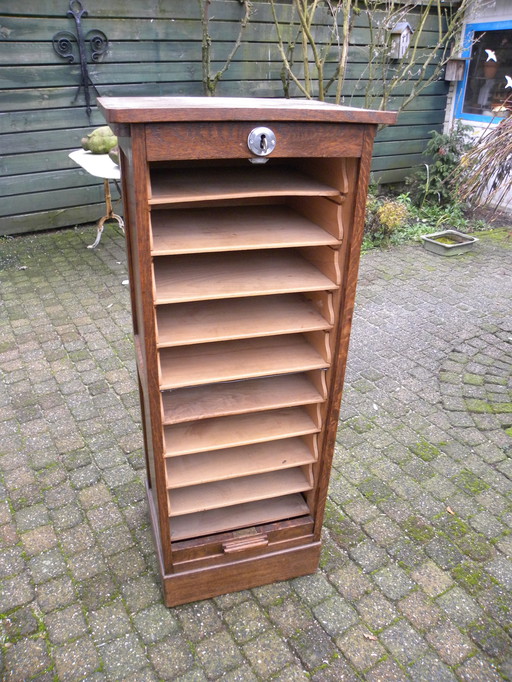 File Cabinet, Oak