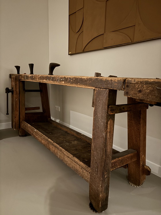 Image 1 of Beautiful old workbench