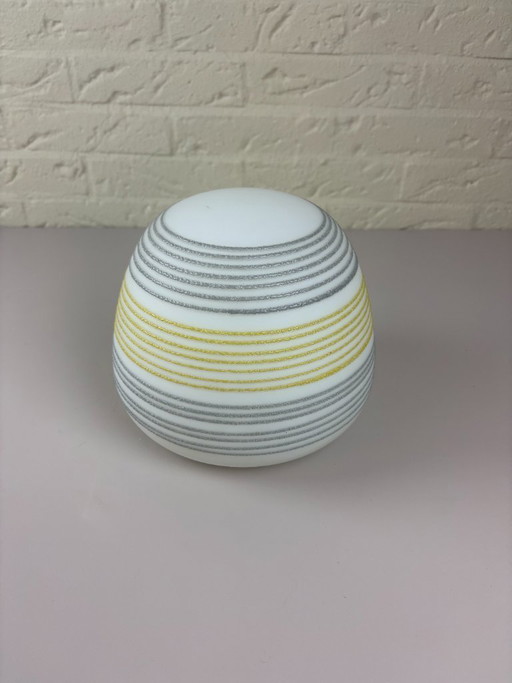 Plafonnier – Verre brun – Style milieu du siècle