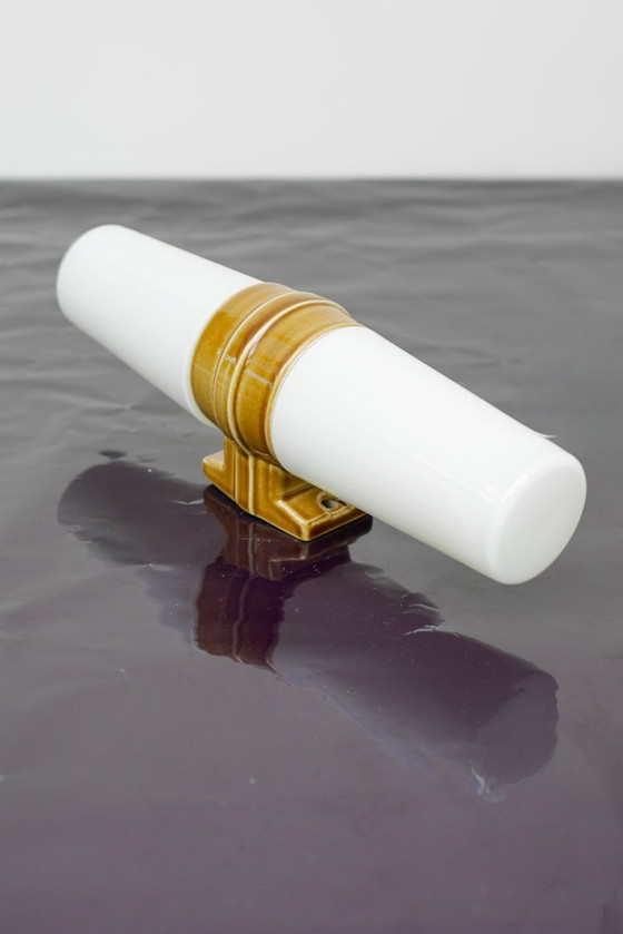 Vintage porseleinen badkamerlamp van Sigvard Bernadotte voor Ifö, 1960 – Wandlampen, Porcelain, Glass (photo 7 of 15)