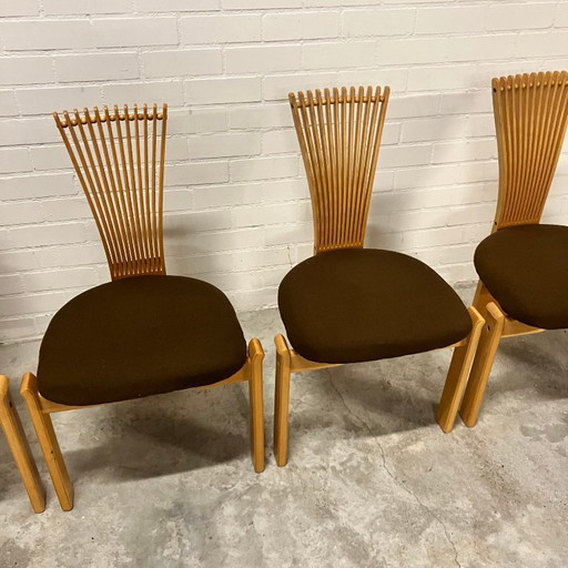4x Westnofa Totem stoelen