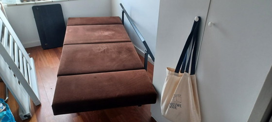 Image 1 of Braunes Gispen-Design-Schlafsofa (Designer: Coen de Vries)