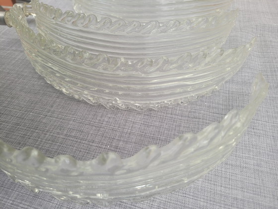 Seltener Barovier & Toso Lüster Kronleuchter Lampe restaurierungsbedürftig Ersatzteile – Murano Glass (photo 9 of 15)
