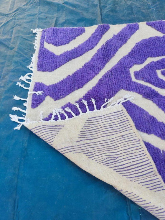 Image 1 of Tapis en laine fait main – coloris personaliseerbaar 300cmx150cm