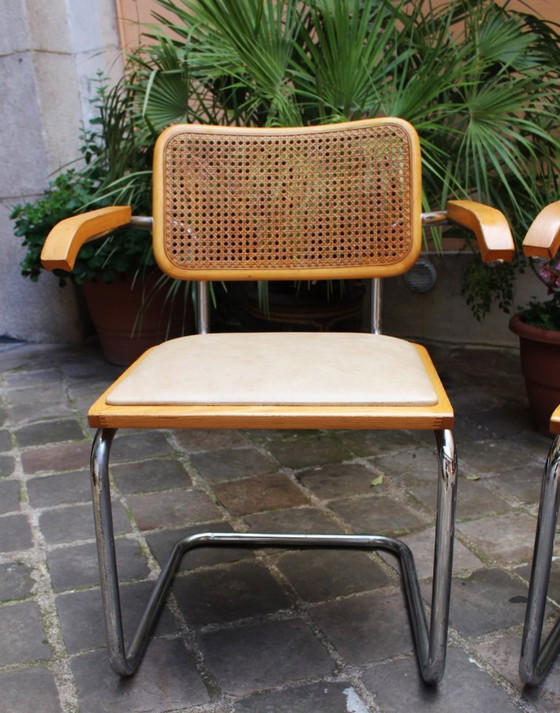 Image 1 of Sessel Cesca B64 x4 Marcel Breuer