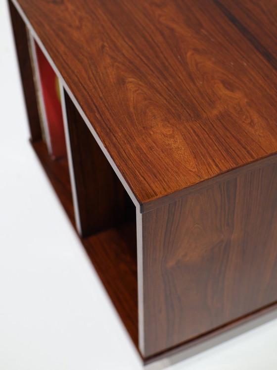 Vitré Cube Cabinet LPs Bücher Palisander Dänisch 1960er Jahre – Bücherregale, Wood (photo 10 of 12)