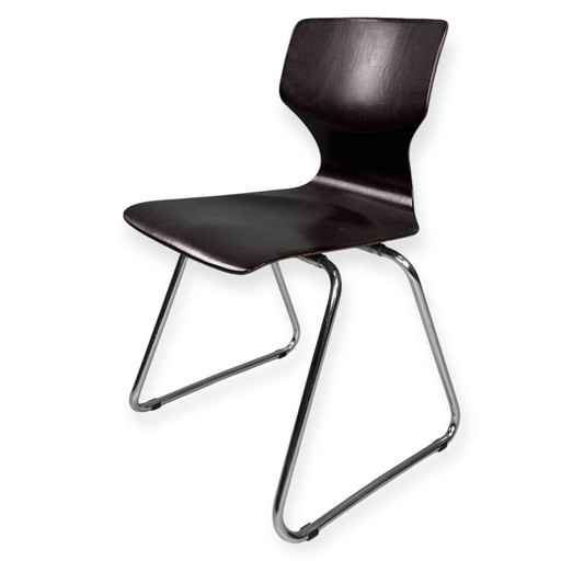 Vintage Design Flötotto Pagholz Stuhl