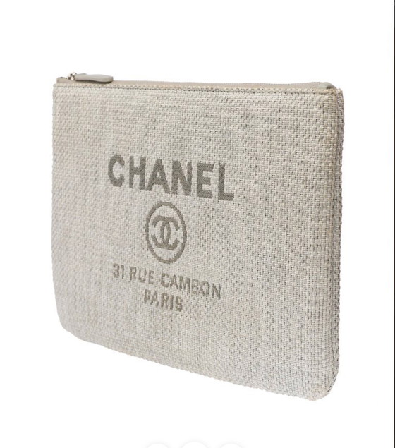 Image 1 of Sac CHANEL en Toile Gris - 103301
