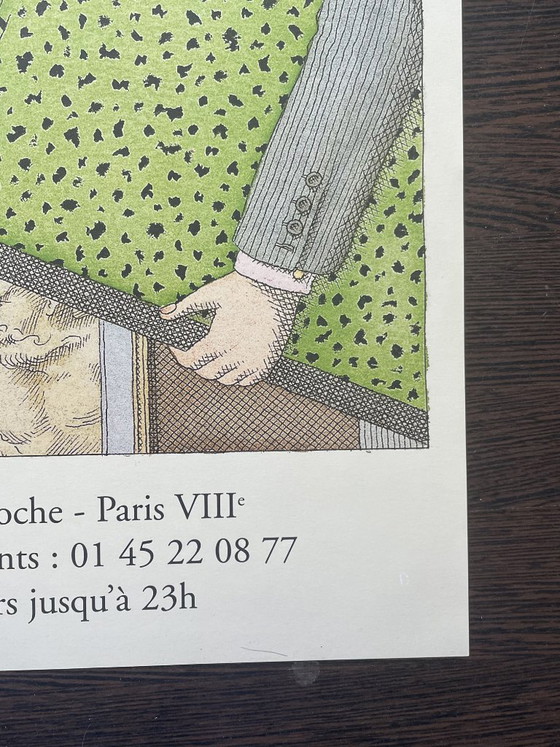 Originele poster van Pierre Le-Tan – Salon Du Dessin, Parijs (2000) – Paper (photo 4 of 7)
