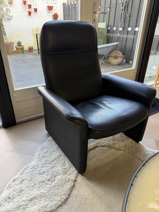 De Sede Leren Fauteuil Vintage Mid Century DS50