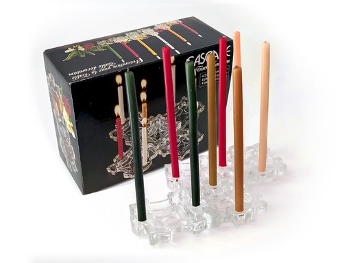 Cascade Veba Glass Germany candlestick