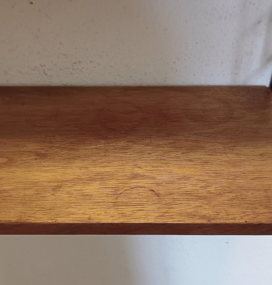 Estante de pared único de la década de 1950 – Armarios de pared, Metal, Wood (photo 3 of 9)