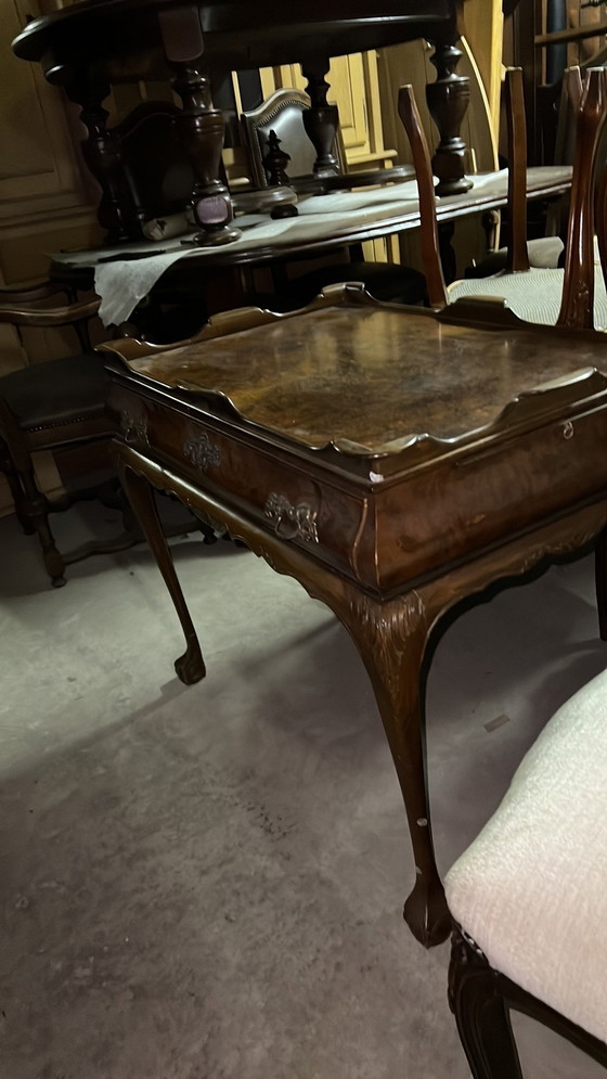 Image 1 of Chippendale barok theetafel