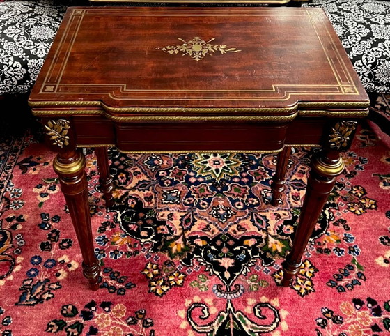 Console - Tavolo da gioco in stile Napoleone III. – Brass (photo 3 of 11)