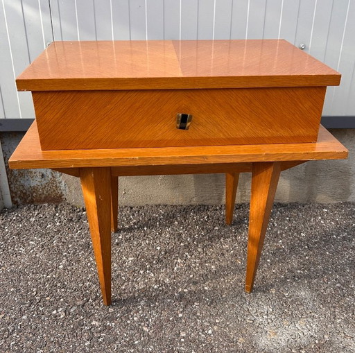 Chevet Moderniste 1950 – bijzettafels, Wood