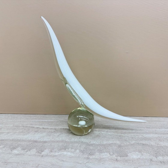 Image 1 of Escultura de cristal de Murano de Livio Seguso, Italia