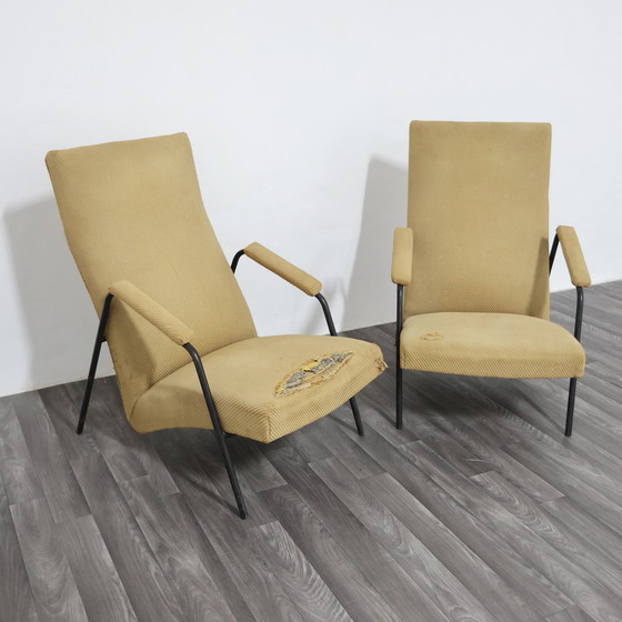 Image 1 of ALF SVENSSON LJUNG INDUSTRIER Pair of Armchairs Design Modernariato 1950’s