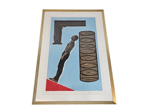 Hans Wap - 'Balance' - screen print - hand-signed - 2006