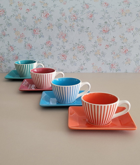 Image 1 of Juego de 4 tazas de café expreso Yves Rocher