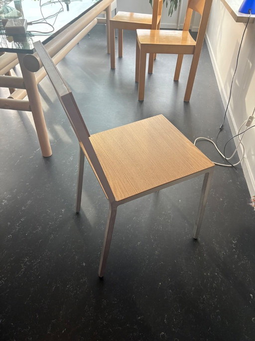 2x Muller van Severen Aluminum chair