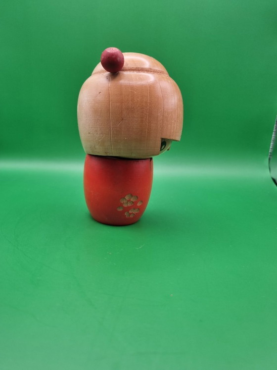 Cute signed Osanpo kokeshi – Decorative Objects, Wood (photo 2 of 6)