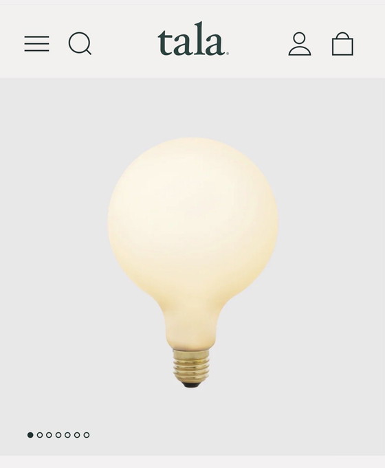 Image 1 of Tala Porcelain III Lichtbol - Nieuw!