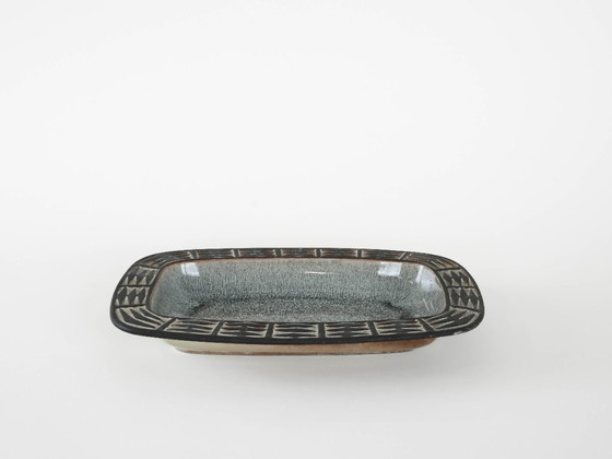 Image 1 of Ceramic platter, Danish design, 1960s, manufactured by Frank Keramik