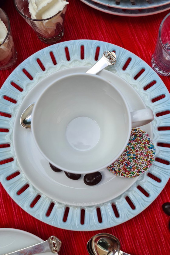 Image 1 of Melitta Germania 5x piatti-tazza in porcellana bianca (10)