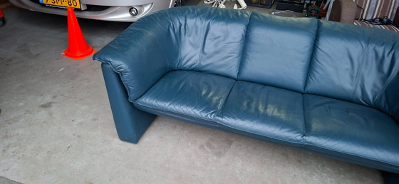 Image 1 of Leolux Morion blu molto pulito