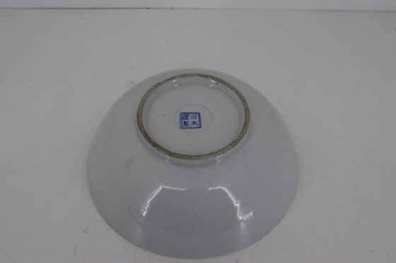 Beautiful large Japanese Imari-style bowl / serving dish – Ø 24 cm – Crockery, Porcelain (photo 5 of 6)