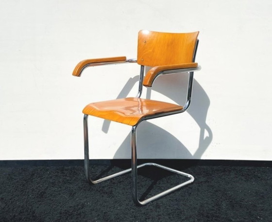 Image 1 of 3 vintage stoelen Mart Stam [ Bauhaus ] industrieel 1930s