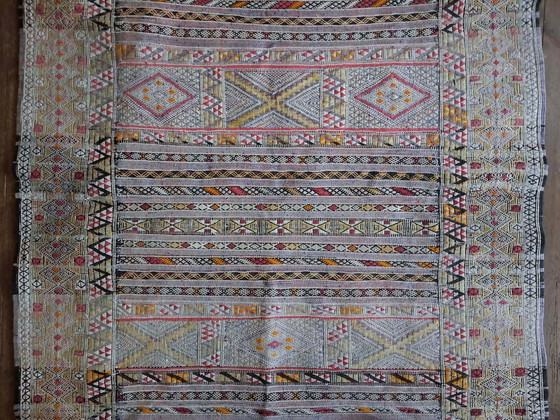 Kilim Berbero fatto a mano 180×125cm, Tappeti, Lana, Multicolore (foto 6 di 14)