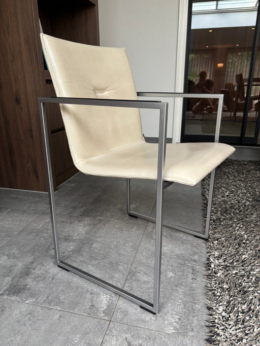 4x chaises de salle à manger Arco Frame