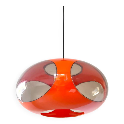 Orange bug-eye UFO pendant lamp – Massive