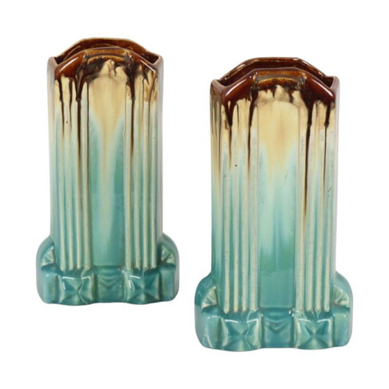 Belgische Art Deco Vazen Thulin – Ceramic (photo 13 of 14)
