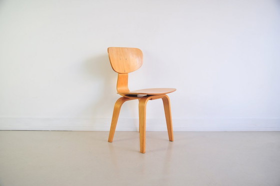 Image 1 of set x4 eettafel stoelen Pastoe SB02