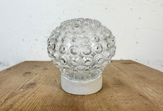 Vintage witte porseleinen wandlamp, jaren 70 – Wandlampen, Ceramic, Glass (photo 6 of 11)