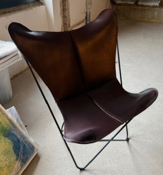 OX Denmarq KS Chair, Dennis Marquart, Mocca Leather, almost new condition, Armchairs, Brown (photo 5 of 5)