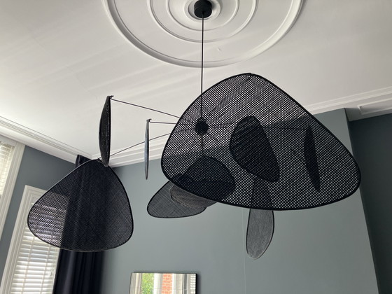 Image 1 of Lampada a sospensione Market Set Screen, lampada da soffitto nera