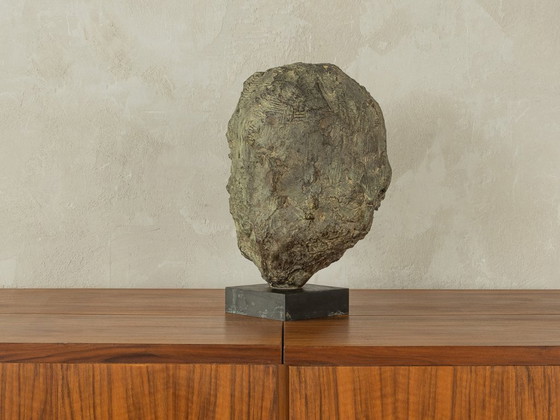 Image 1 of Unique bronze sculpture of Helmut Kohl, Vintage