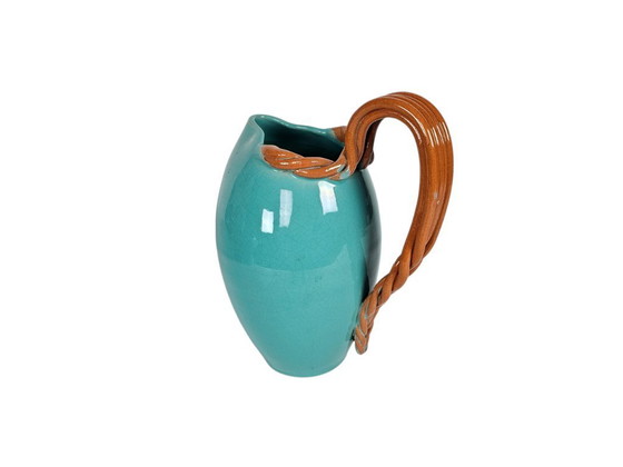 Image 1 of Maître Céramiste ALEXANDRE de Wemmel (1925 - 1962) - Art Deco vase - Made in Belgium - 1950's