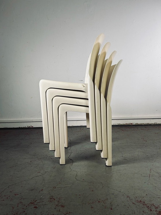 Image 1 of 4x Stuhl Selene, Vicco Magistretti für Artemide Milano Italien